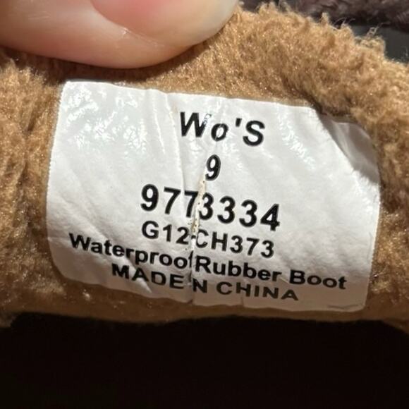 Sperry Top Sider Women's Leopard Print Rubber Duck Boot Shoes 9773334 Size 9 - Picture 5 of 8